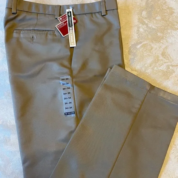 DOCKERS Mens Casual Dress Pants, sz 34/34 - Picture 1 of 4